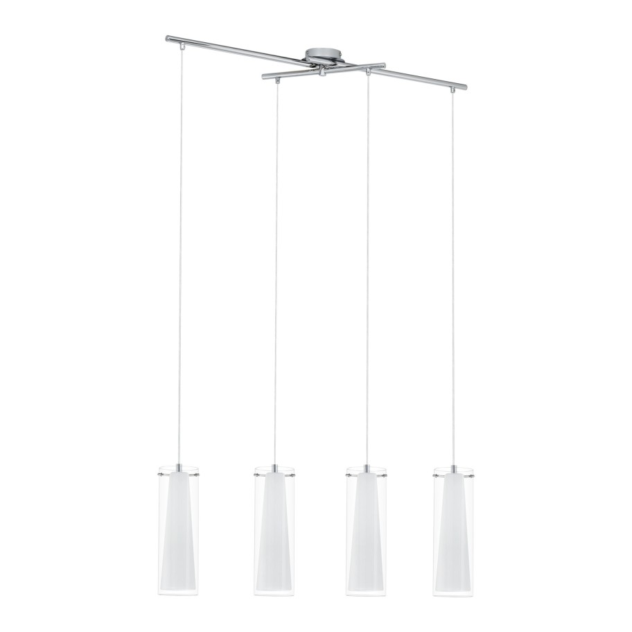 Candeeiro Suspenso de Teto 4xE27 60W Eglo Pinto