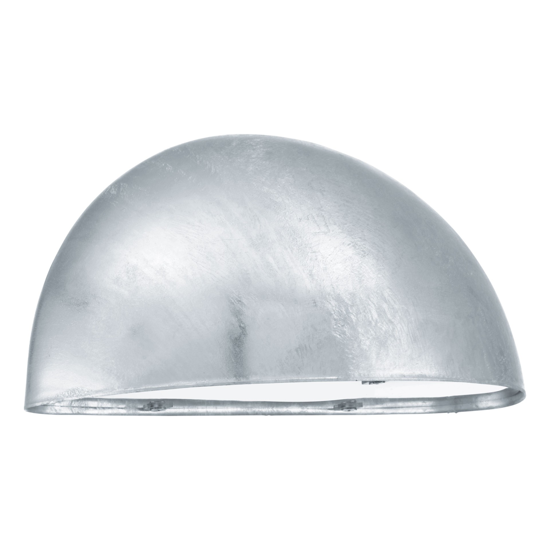 Aplique de Parede Exterior Minimalista Galvanizado Eglo Lepus 40W