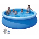 Piscina Insufl�vel Redonda Trend com Filtro 300x76
