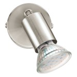 Aplique de Parede com Spot LED Eglo Buzz-LED 3W