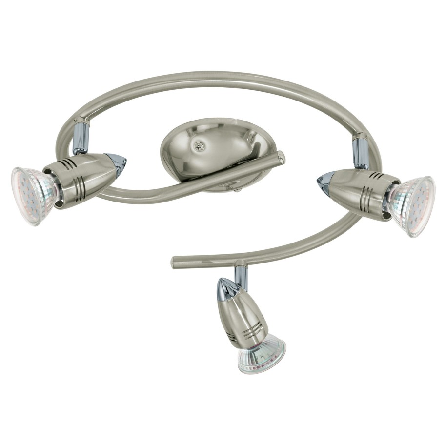 Candeeiro de teto com 3 Focos LED GU10 3W Eglo Magnum-LED