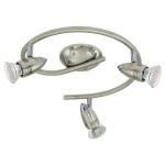 Candeeiro de teto com 3 Focos LED GU10 3W Eglo Magnum-LED
