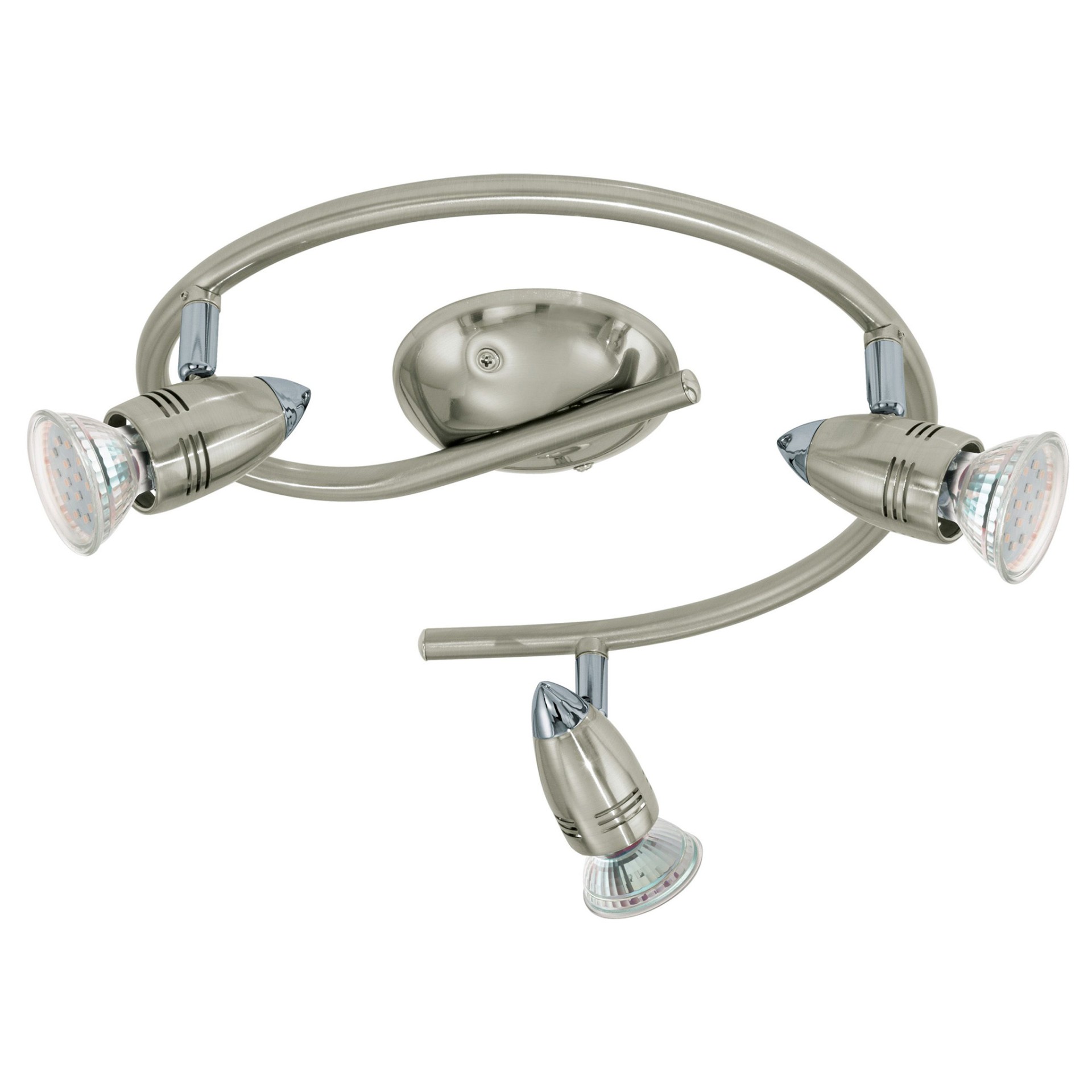 Candeeiro de teto com 3 Focos LED GU10 3W Eglo Magnum-LED