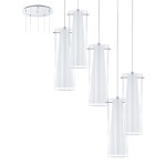 Candeeiro Suspenso de Teto 5xE27 60W Eglo Pinto