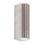 Aplique LED de Parede Exterior com 2 Fontes de Luz Eglo Cabos 2x2,5W