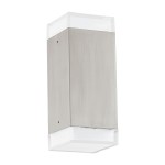Aplique LED de Parede Exterior com 2 Fontes de Luz Eglo Tabo 2x2,5W