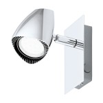 Aplique de Parede com Spot LED Ajustável GU10 Eglo Corbera 3W