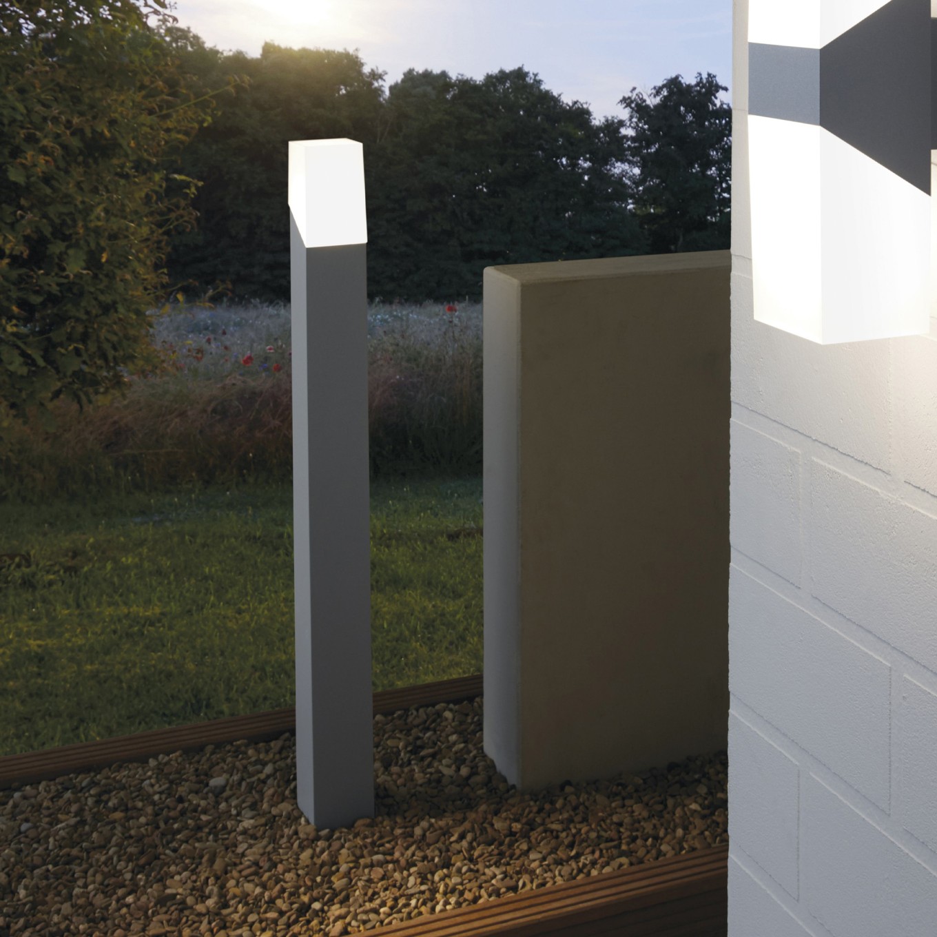 Coluna Exterior LED Pilar Roffia STL/1