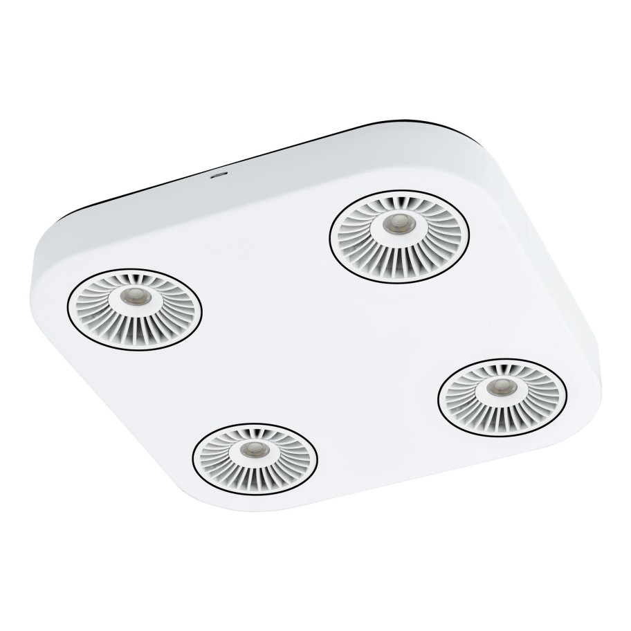 Candeeiro de Teto Quadrado com 4 LED Spots 5,4W Eglo Montale