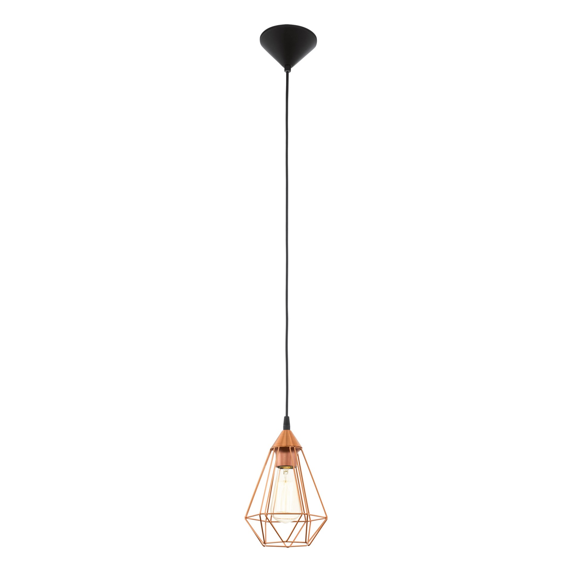 Candeeiro Suspenso de Teto E27 Eglo Tarbes HL/1