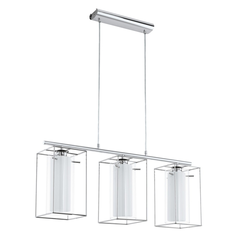 Candeeiro Suspenso de Teto 3xE27 60W Eglo Loncino 1