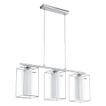 Candeeiro Suspenso de Teto 3xE27 60W Eglo Loncino 1