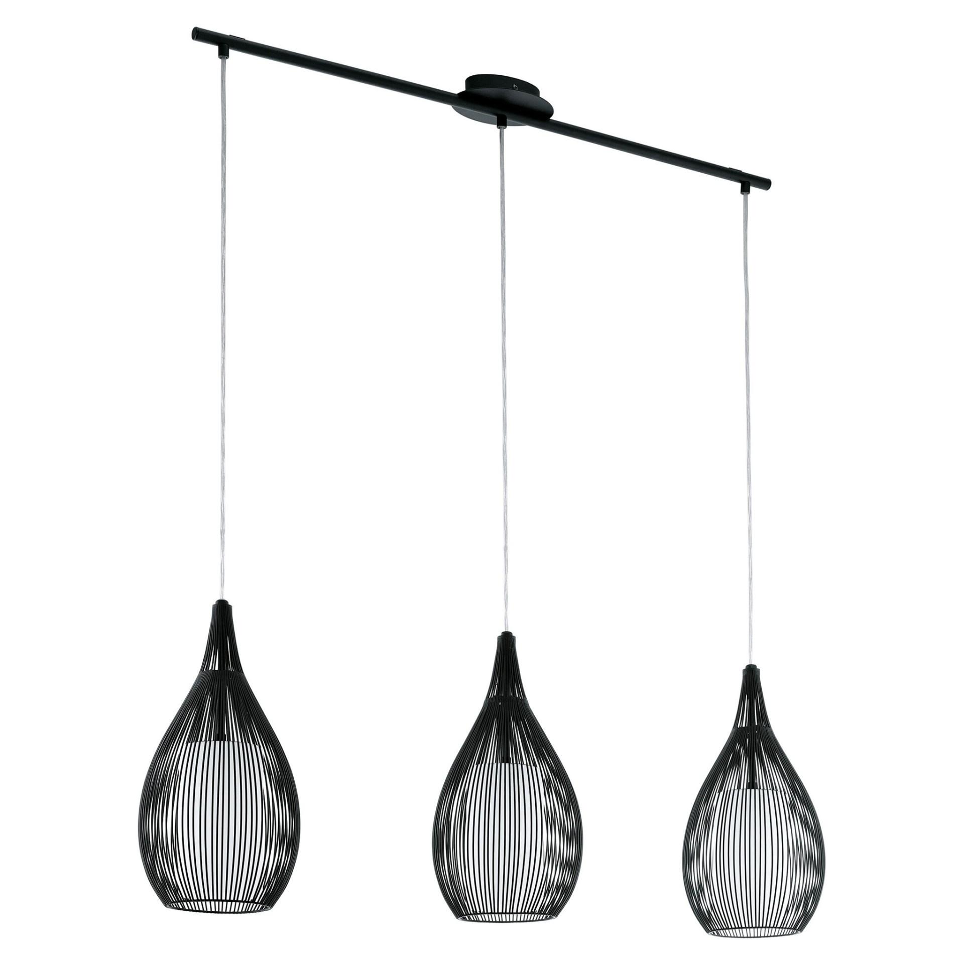 Candeeiro Suspenso de Teto 3xE27 60W Ego Razoni