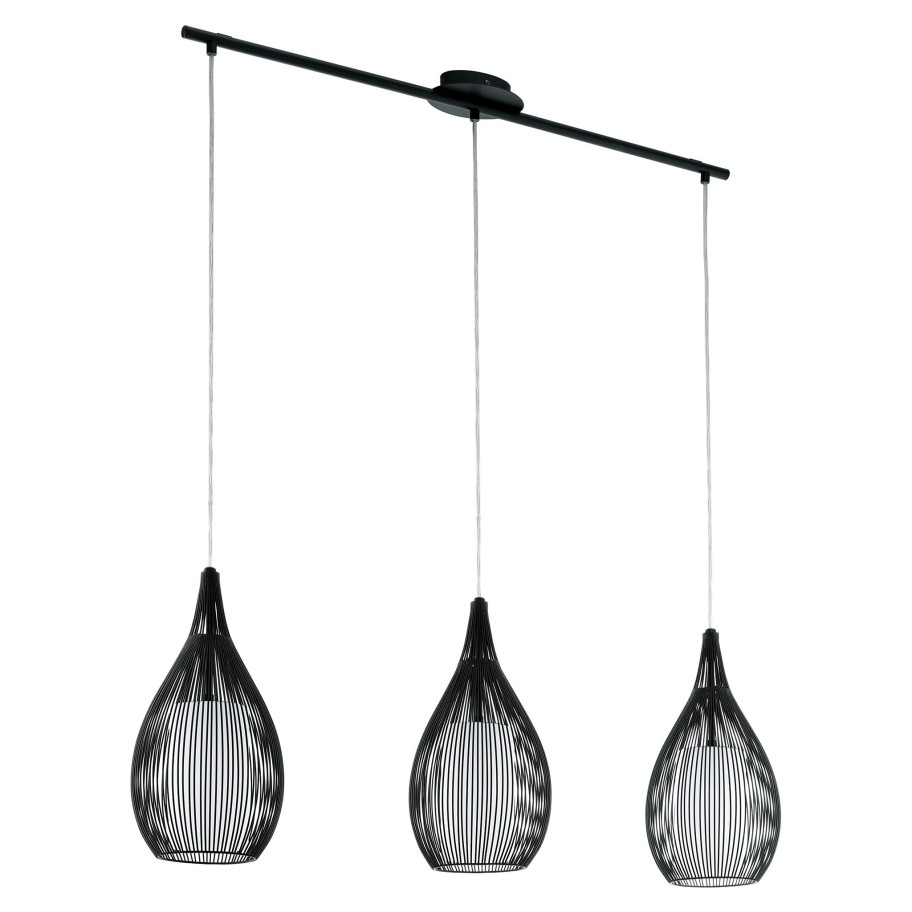 Candeeiro Suspenso de Teto 3xE27 60W Ego Razoni