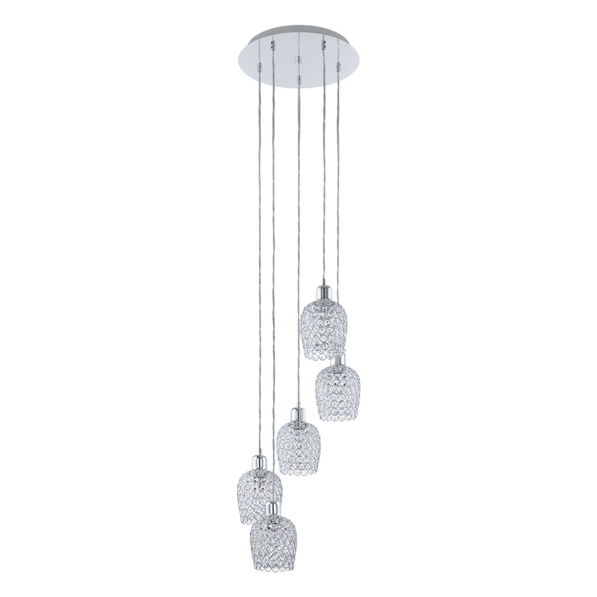 Candeeiro Suspenso de Teto 5xE27 60W Eglo Bonares 1