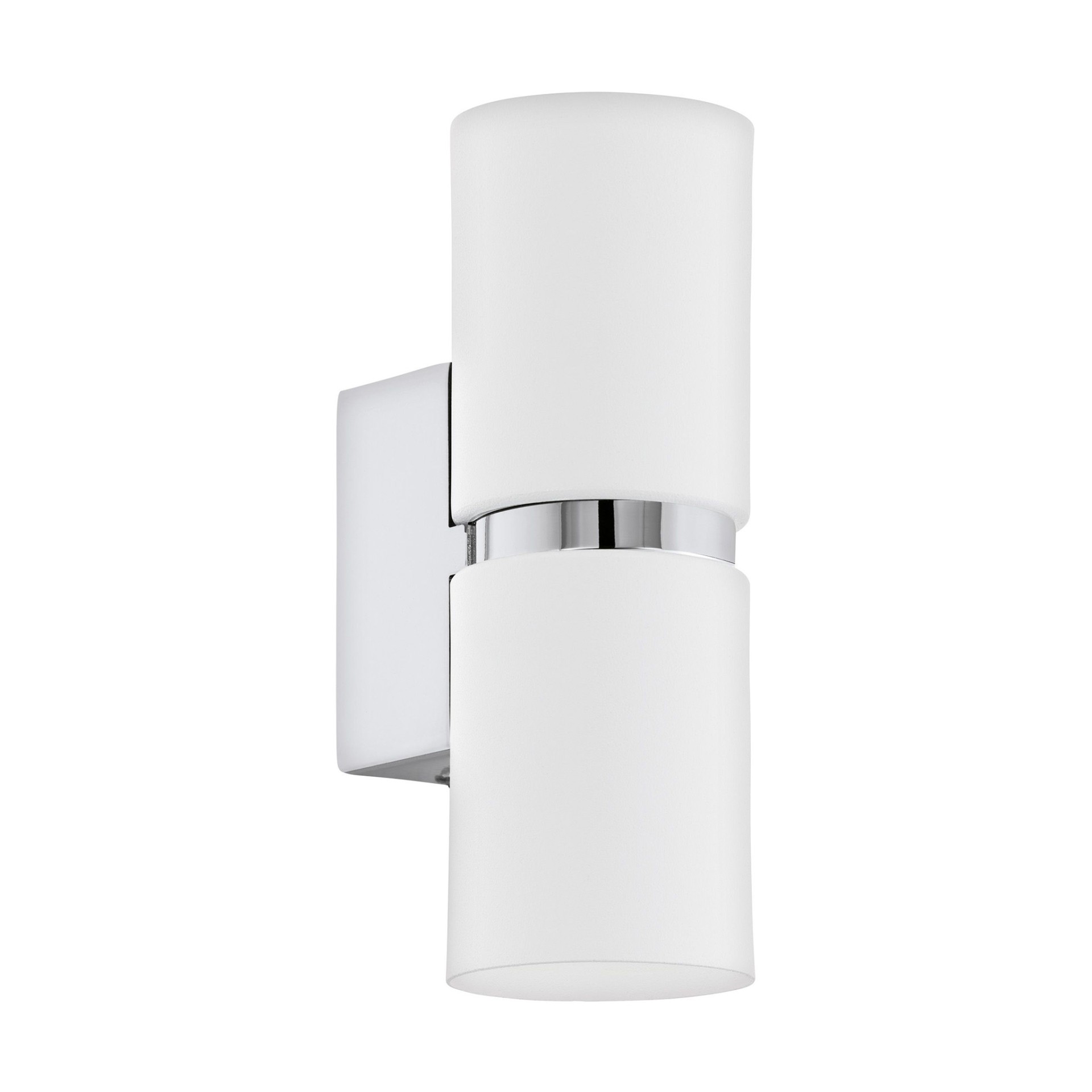 Aplique de Parede LED 2xGU10 2.3W Eglo Passa Redondo