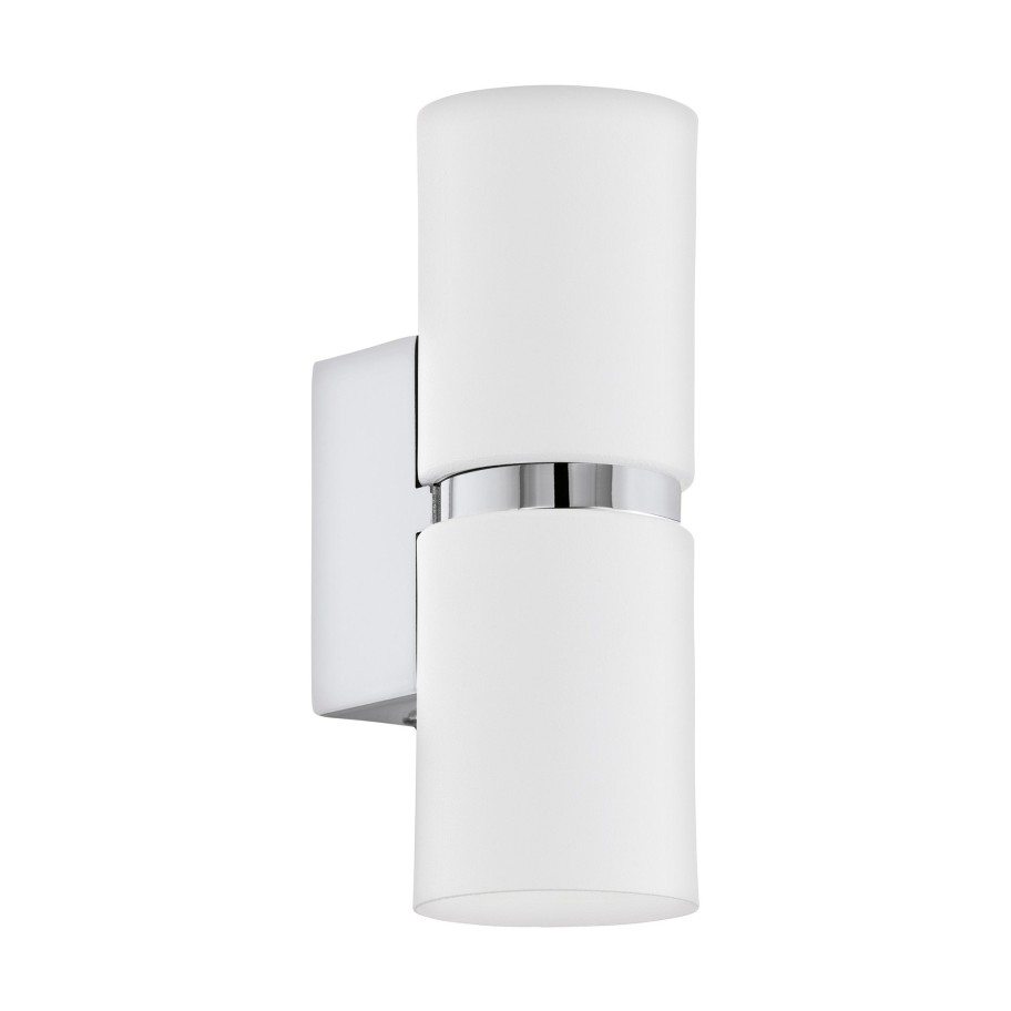 Aplique de Parede LED 2xGU10 2.3W Eglo Passa Redondo