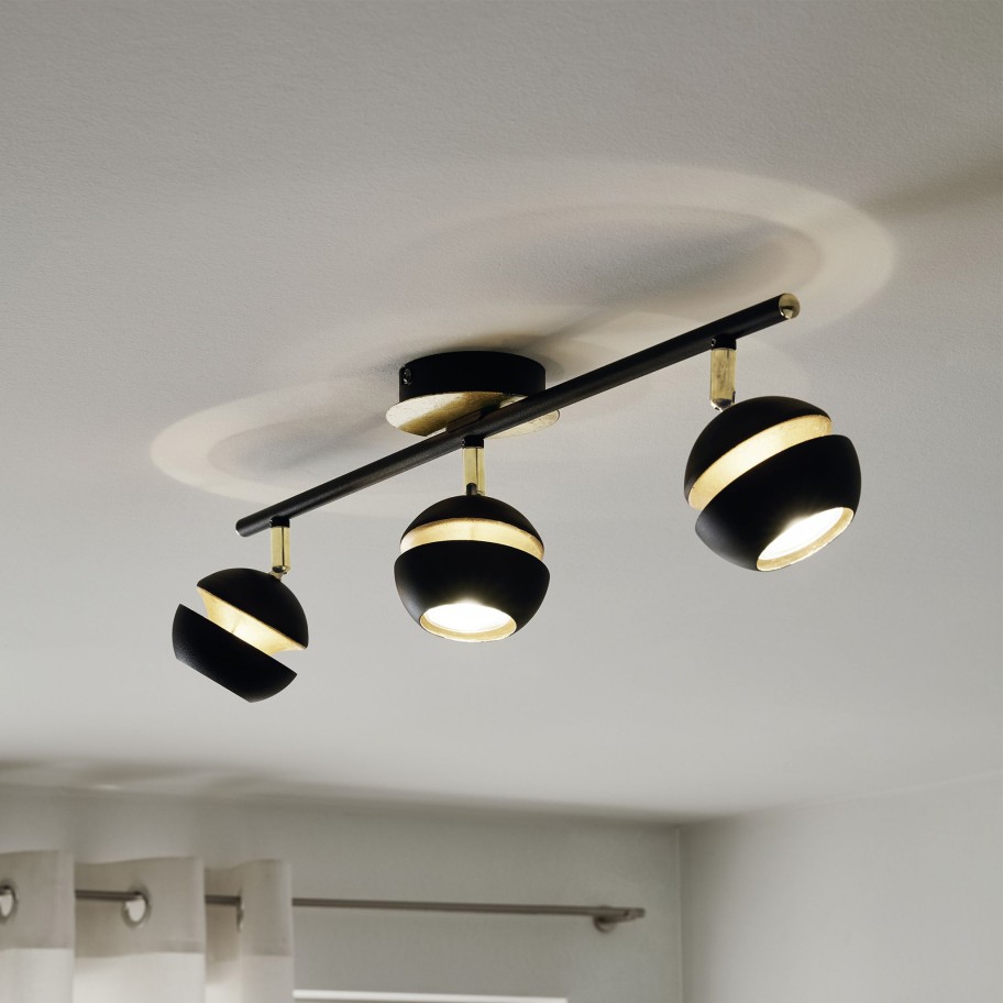 Régua de Iluminação LED 3xGU10 3.3W Eglo Nocito