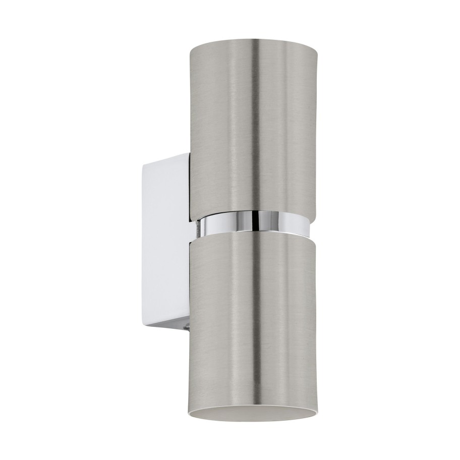 Aplique de Parede LED 2xGU10 2.3W Eglo Passa Redondo