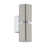 Aplique de Parede LED 2xGU10 2.3W Eglo Passa Redondo
