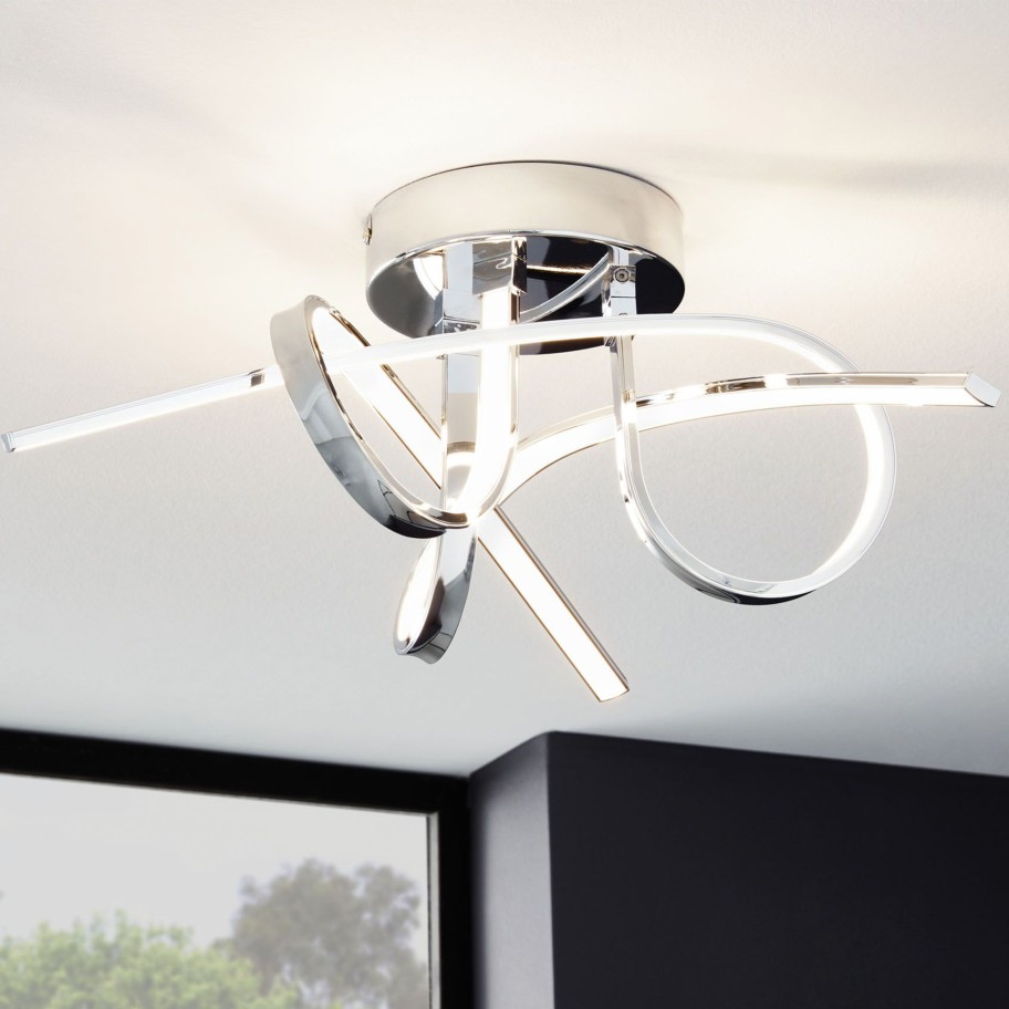 Candeeiro de Teto LED Eglo Selvina 3000k 3 L�mpadas 8W