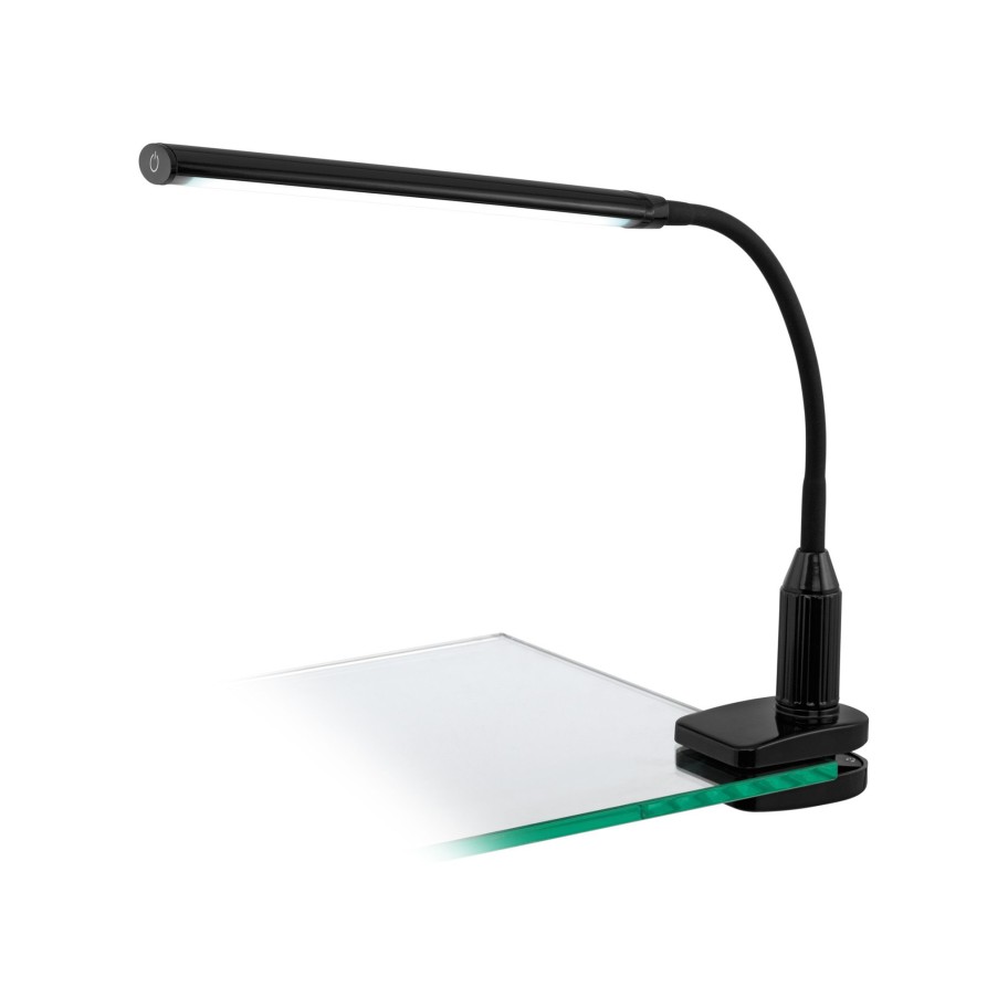 Candeeiro de Mesa LED com Grampo Eglo Laroa Touch 4000K