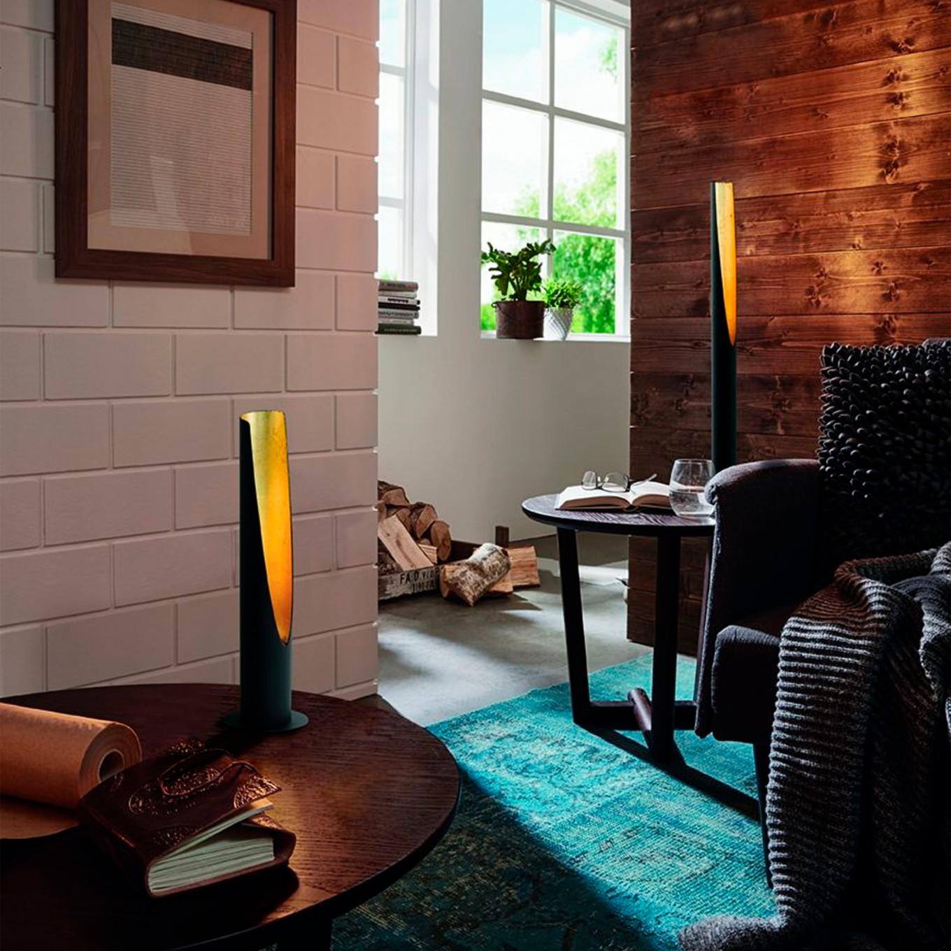 Candeeiro de Mesa GU10 Eglo Babotto TL/1