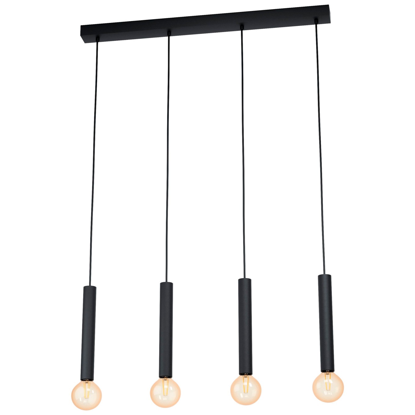 Candeeiro Suspenso de Teto 4xE27 Eglo Cortenova HL/4