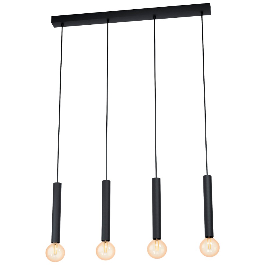 Candeeiro Suspenso de Teto 4xE27 Eglo Cortenova HL/4