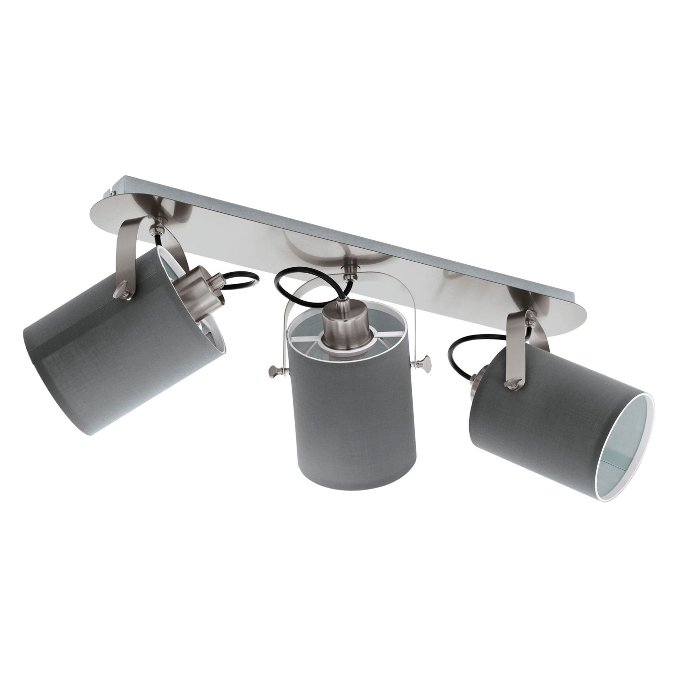 R�gua de Ilumina��o com 3 Focos E27 Eglo Villabate WL/3