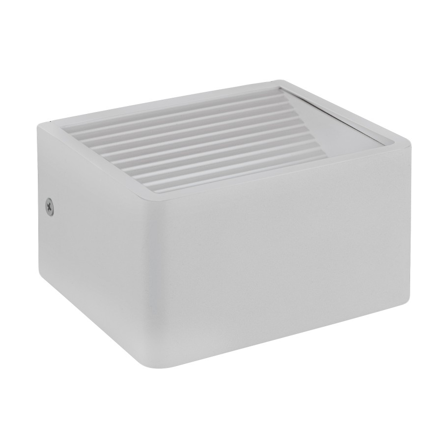 Aplique LED de Parede Exterior Eglo Donini 1 Branco 6W