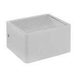 Aplique LED de Parede Exterior Eglo Donini 1 Branco 6W