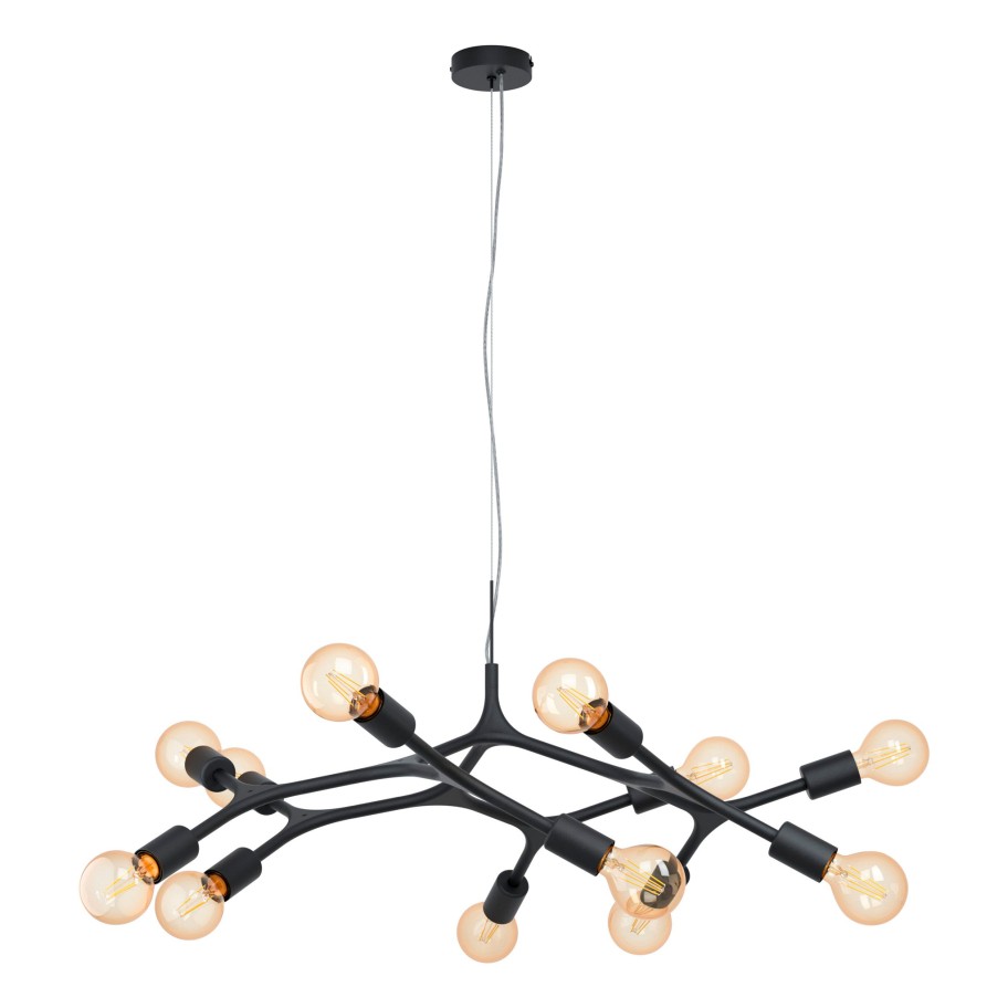 Candeeiro Suspenso de Teto 12xE27 Eglo Bocadella HL/12