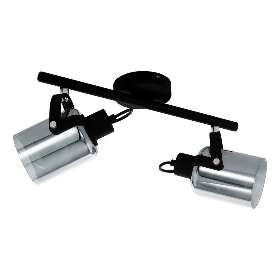 Régua de Iluminação com 2 Focos E27 Eglo Berregas LS/2
