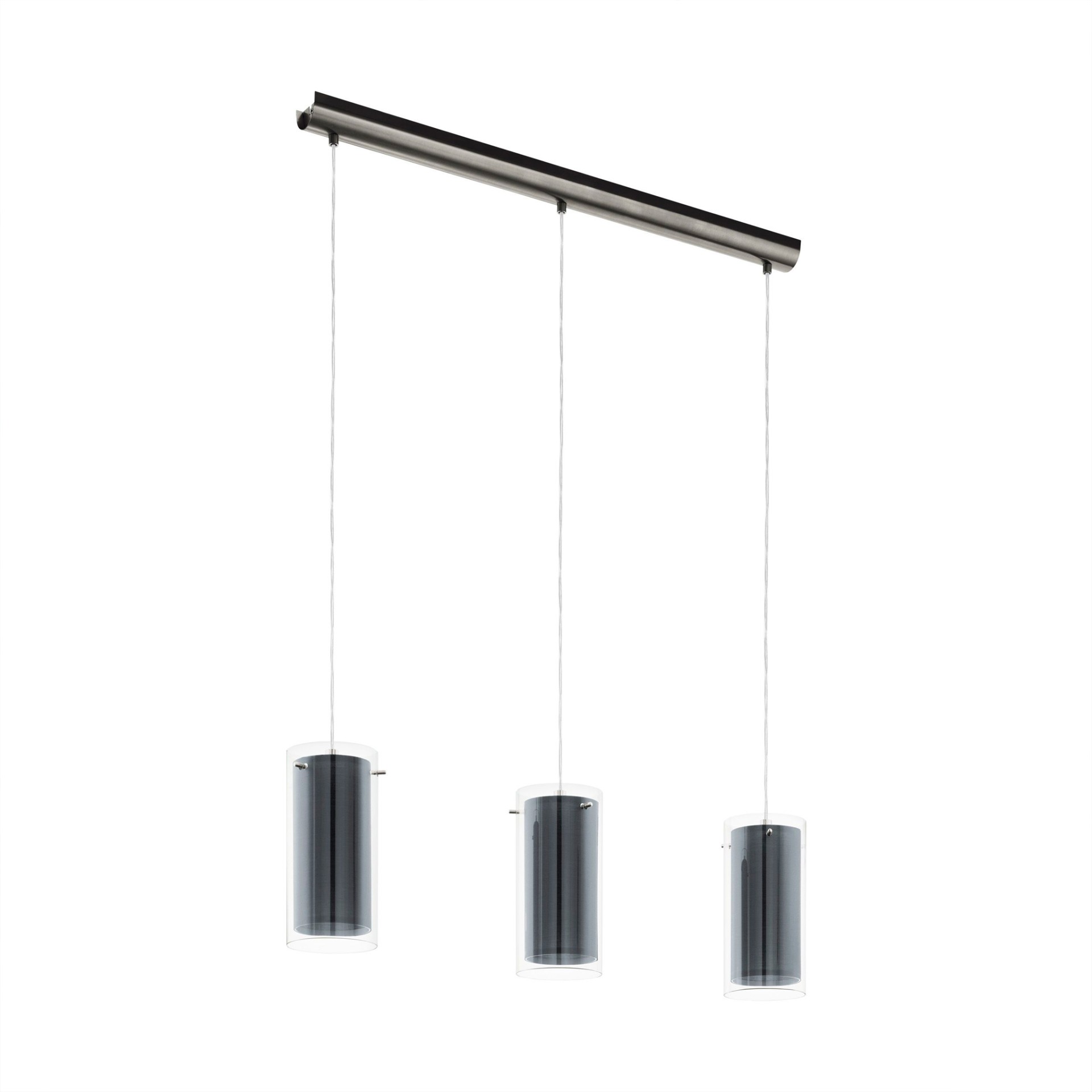 Candeeiro Suspenso de Teto 3xE27 Eglo Pinto Textil HL/3