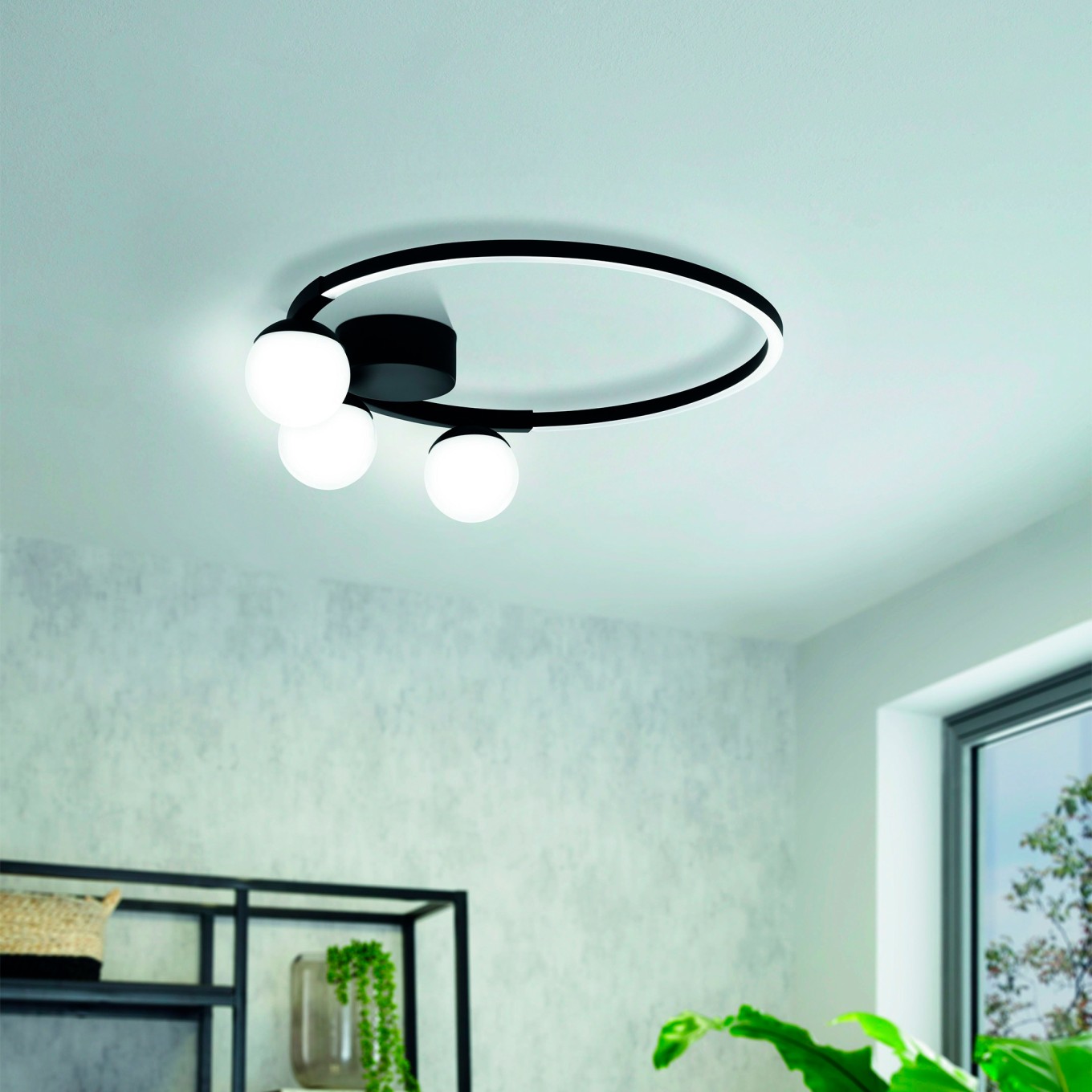 Candeeiro de Teto LED Eglo Phianeros