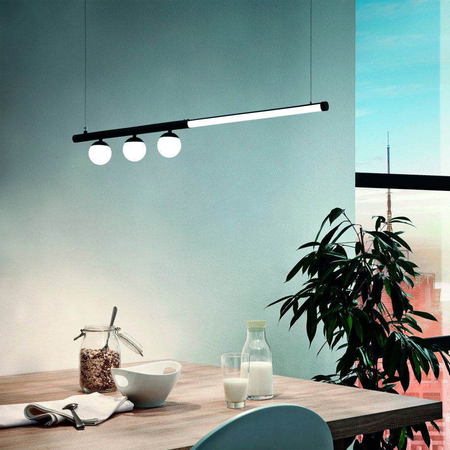 Candeeiro Suspenso de Teto LED Branco Eglo Phianeros HL