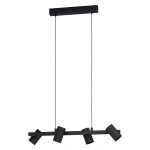 Candeeiro Suspenso de Teto 4xE14 Eglo Gatuela 1 HL/4