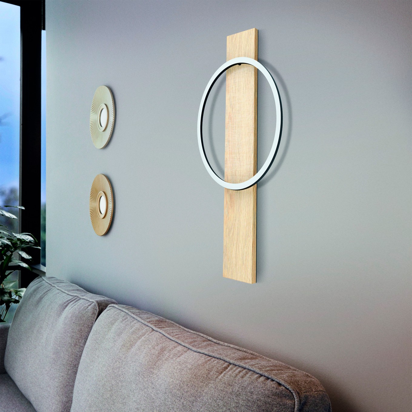 Aplique de Parede LED Moderno Eglo Boyal WL/1