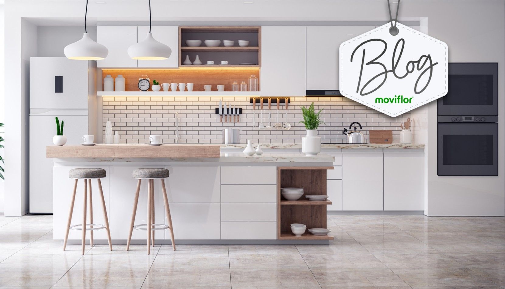 Tenha uma cozinha moderna com as dicas Moviflor!