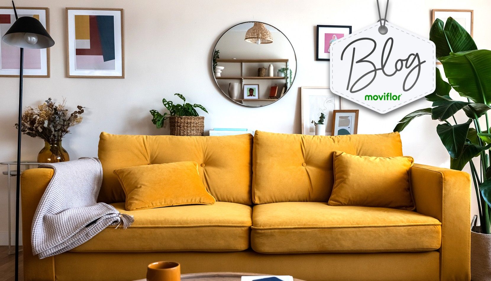 Cor de Abril na Moviflor: saiba como usar o amarelo na decorao