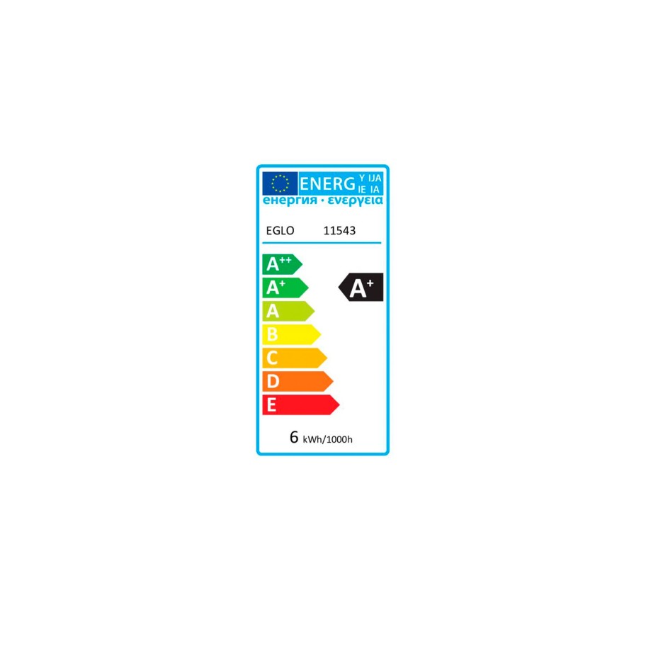 Pack 2 L�mpadas LED Eglo A60 E27 3000K 5.5W