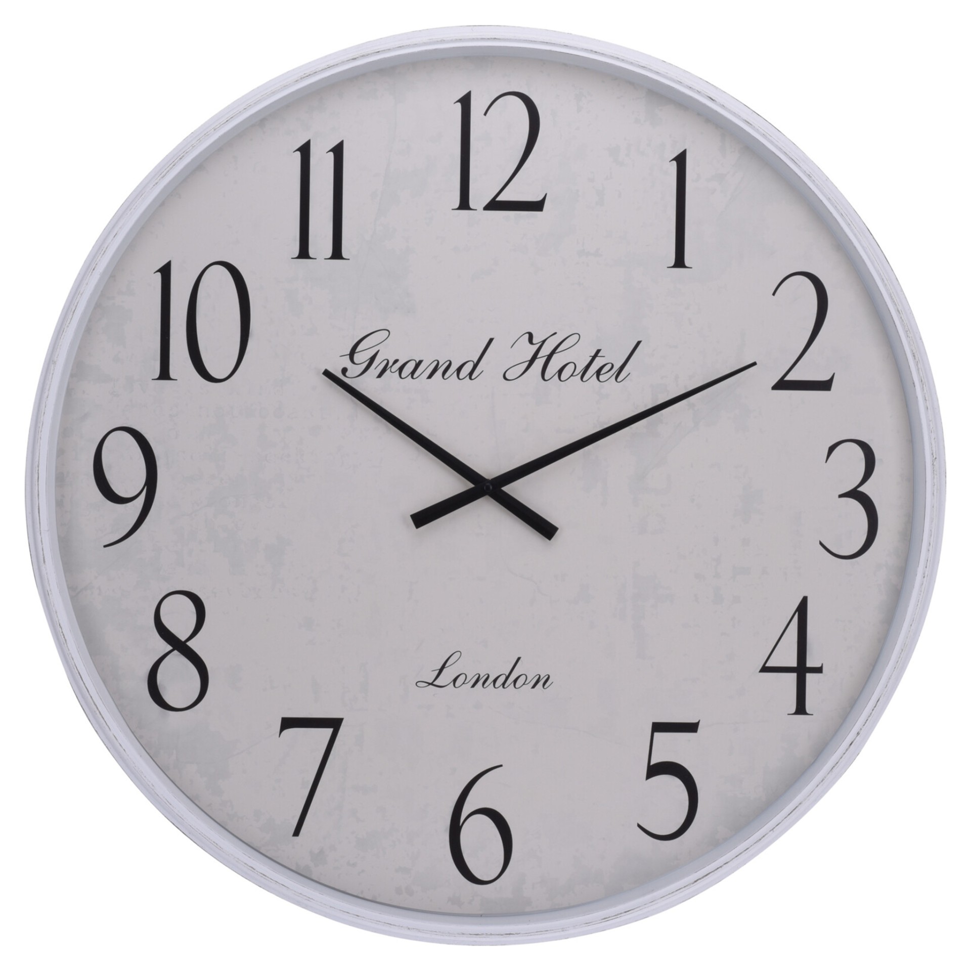 Rel�gio de Parede 76cm Borda Branca