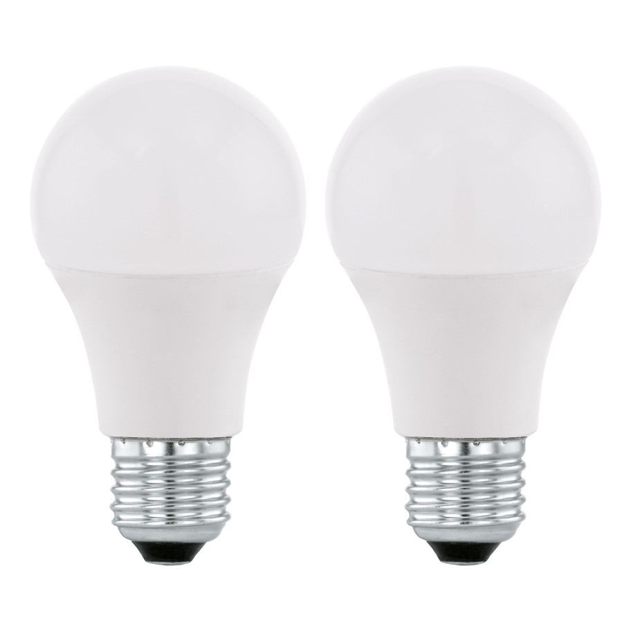 Pack 2 L�mpadas LED Eglo A60 E27 4000K 5.5W