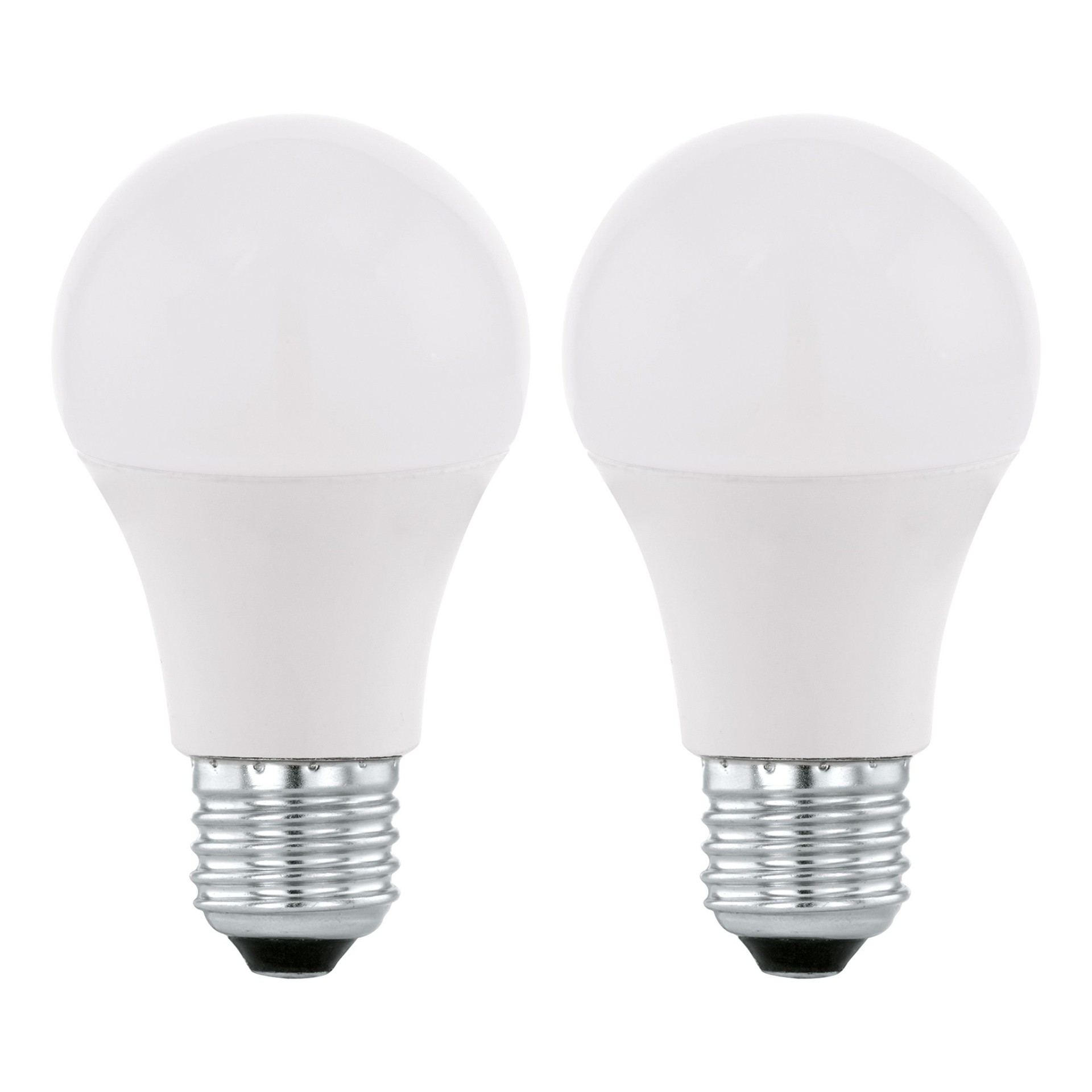 Pack 2 L�mpadas LED Eglo A60 E27 4000K 5.5W