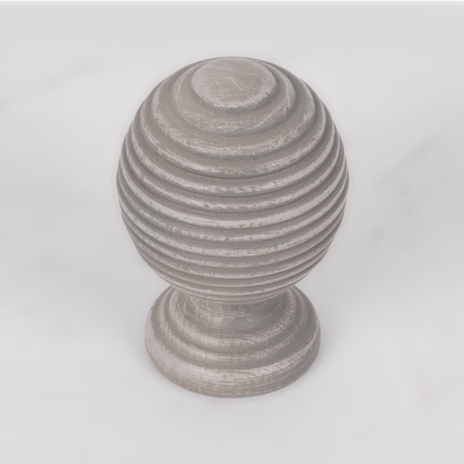 Terminal Bola Estriada Premium 28mm