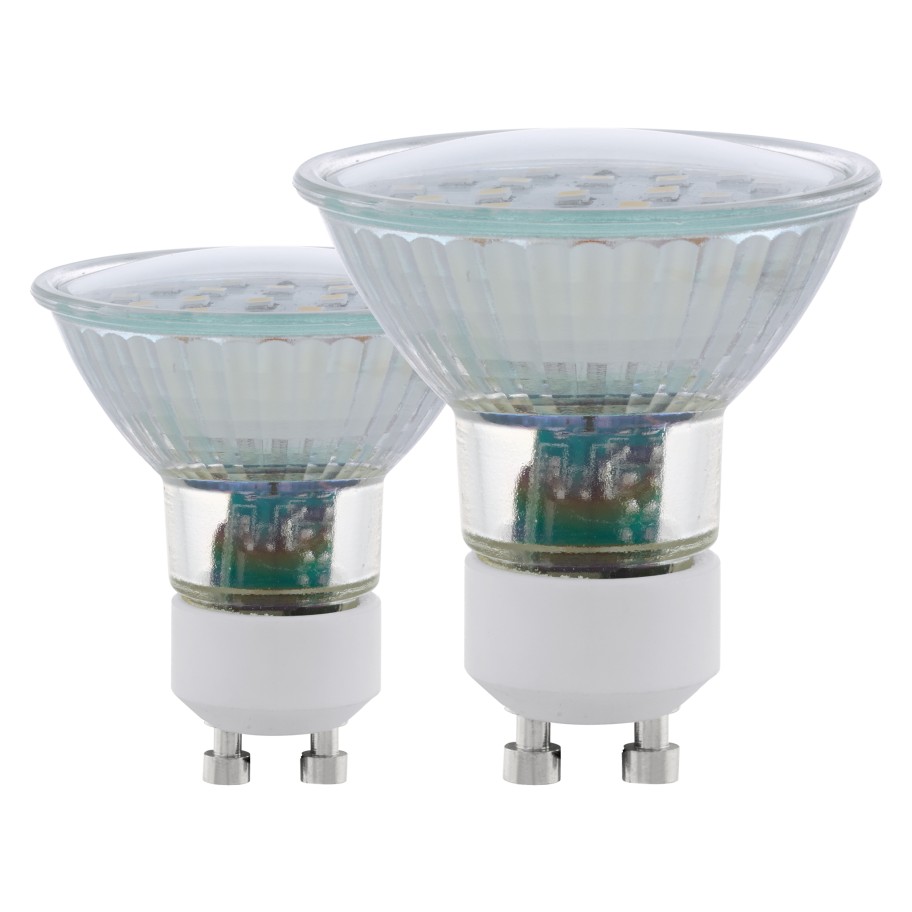Pack 2 L�mpadas LED Eglo SMD GU10 3000K 5W