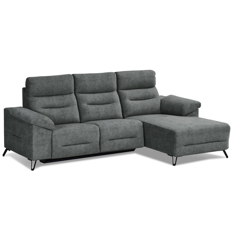 Chaise Longue com Relax Deryl Direita