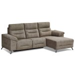 Chaise Longue com Relax Deryl Direita