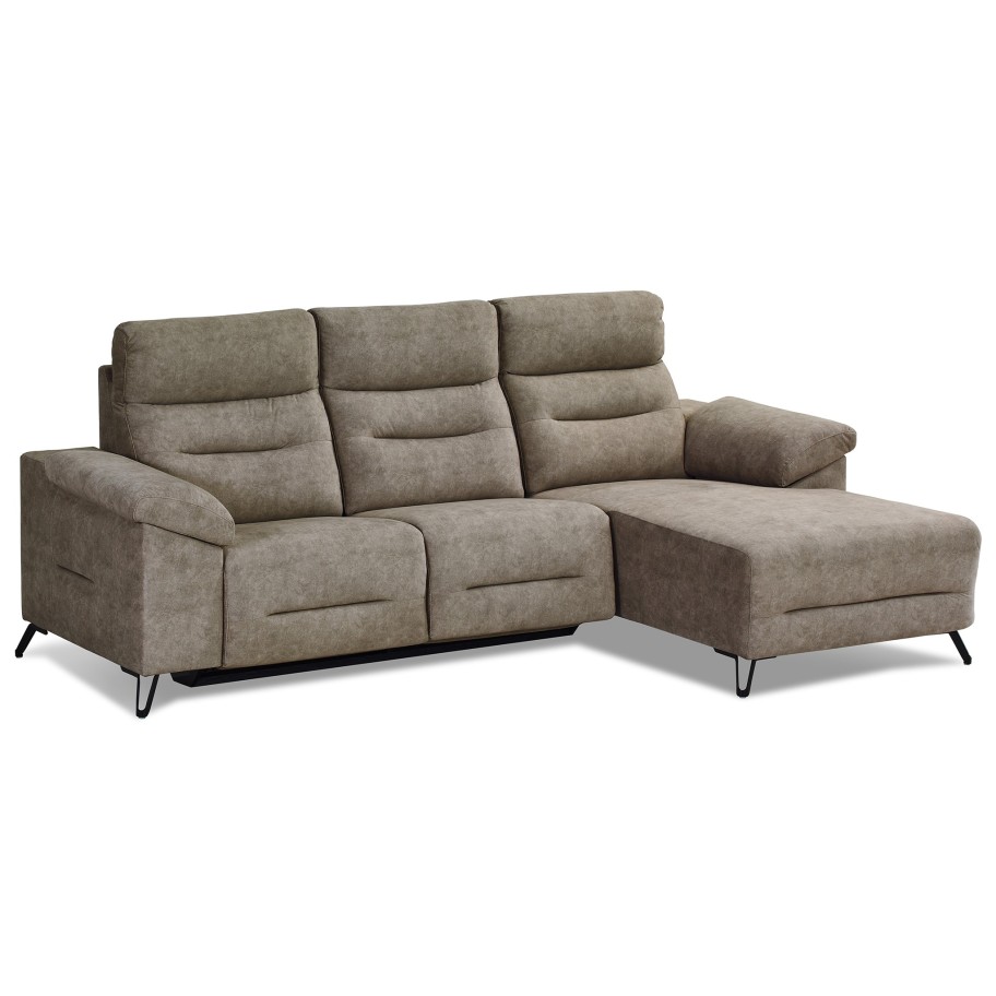 Chaise Longue com Relax Deryl Direita